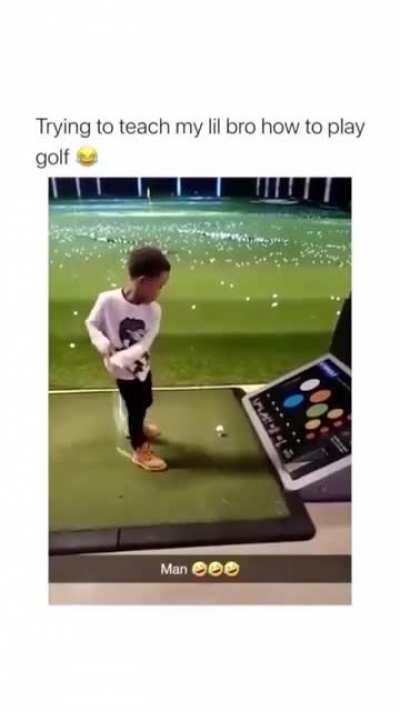 Young Tiger Woods