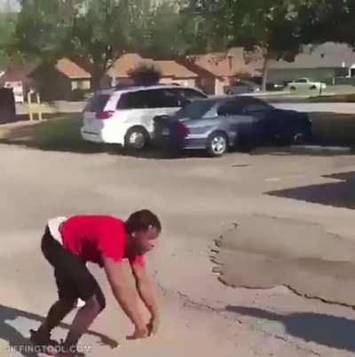 Swing and a miss