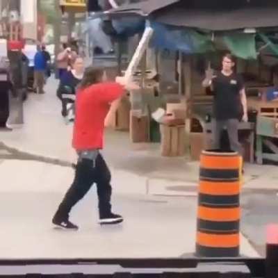 a bad decision starting this fight