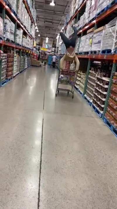 A little Costco shopping.
