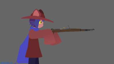Niko uses a Karbiner 98K