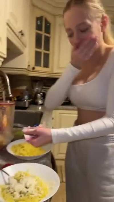 Boob attack