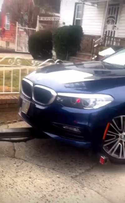 I thinks that bumper will cost more than the car note…