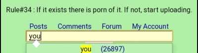 You
