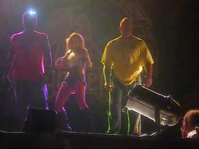 Myspace Celebrity Tila Tequila Takes of Her Top on Stage While Being Pelted with Water Bottles by Angry, Horny Jaggalos