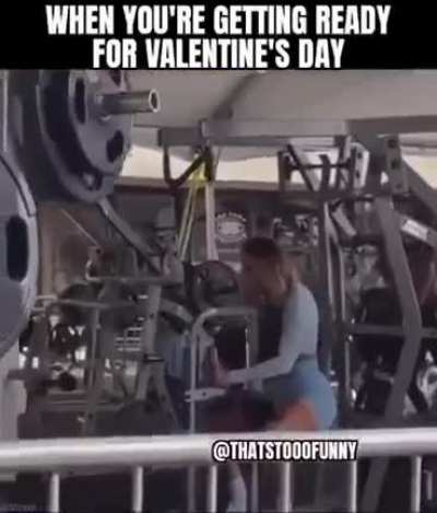 Happy valentines everyone good to see the girls getting ready 👌😉