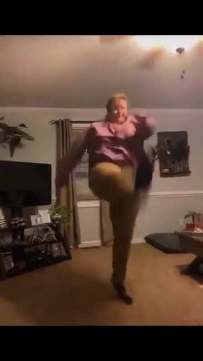 HMF as I attempt the WAP dance