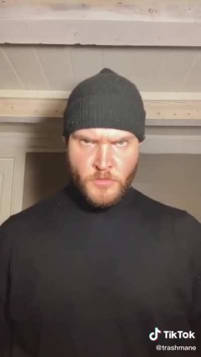 Man ain't gonna take no shit