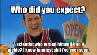 I know, it's funny