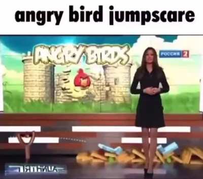 Angry birds jumpscare