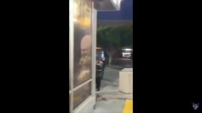 Homeless man brings dead raccoon into McDonald’s!