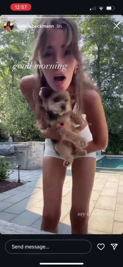 Good morning video
