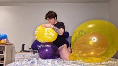 Big birthday balloon blow up! 🥰🥰