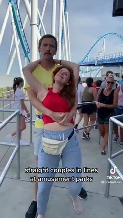 Amusement Park Couple