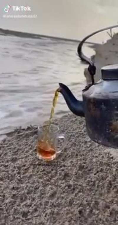No tea today