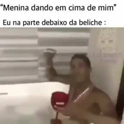 Só assim pra alguém dar em cima de mim