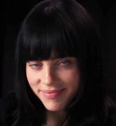 Billie staring