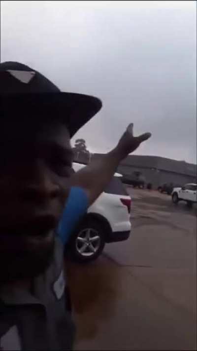 Ernest Washington with the Real God Damn Weather Report