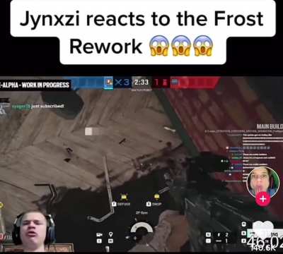 Not only Jynxzi’s reaction but importantly the crowd’s reaction. What a nerf!