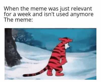 Memes don't last for eternity. Drake: am I a joke to you?