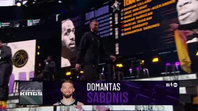 [Highlight] Giannis decides to take Domantas Sabonis for his last reserve pick, meaning Jaren Jackson Jr. is drafted last to Team Lebron