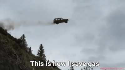 Gotta go economical