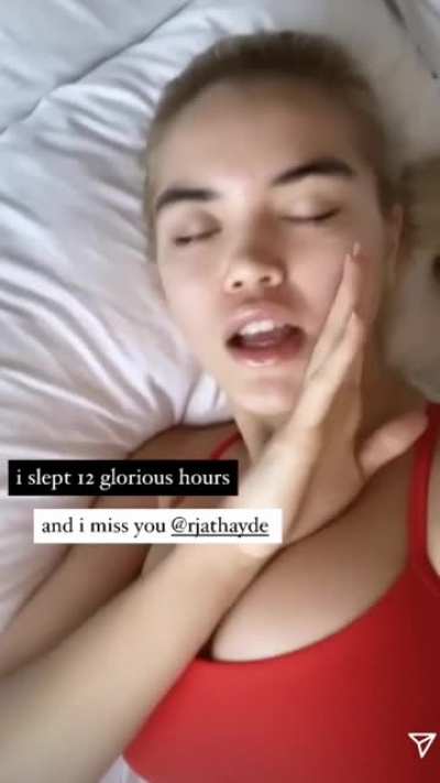 Singing in bed