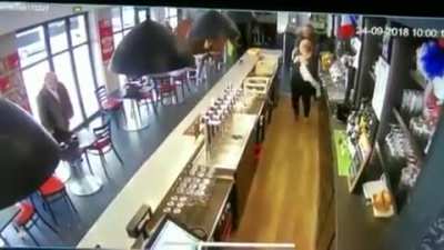 Horse in a Bar