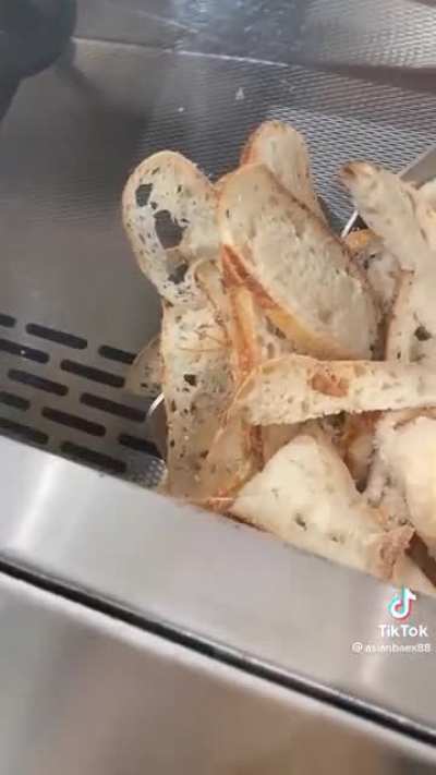 to slice a loaf of bread