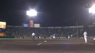With live fans!