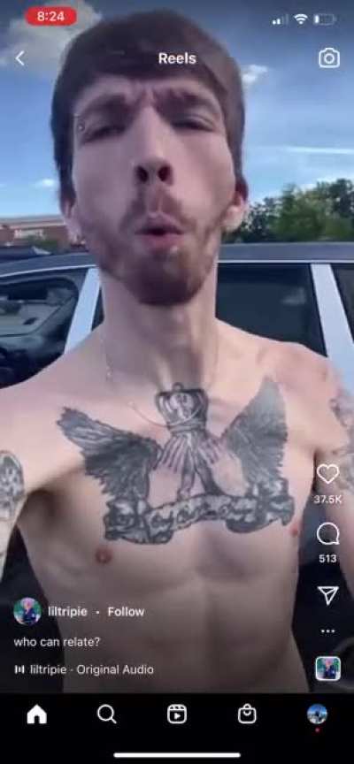 “Why am I shirtless?”