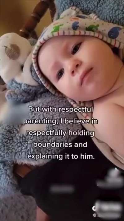 Teaching a 6 months old baby about Consent