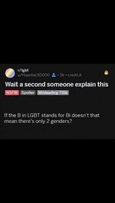 He has a fair point 