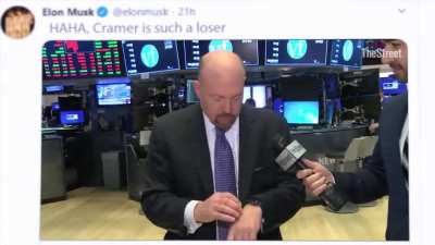 Tatted Up Musk Vs. Simulation Cramer - Revenge of The Tweet