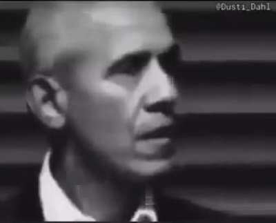 Obama describes with precision, what we are seeing today.. planned destruction of America?