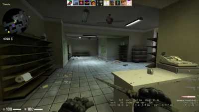Very fast Ace with M4A4 (silver elite)