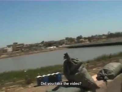 Italian troops during the Battle of the Bridges in Nassiriya, Iraq 2004