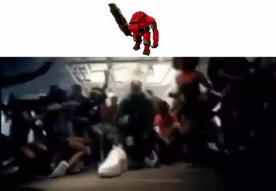 if guttertank had a massive ass shoe lmfao