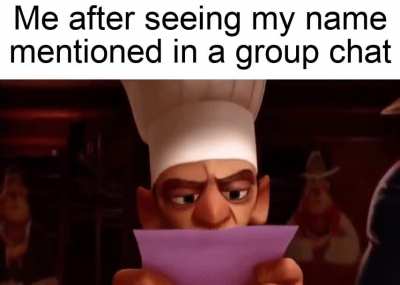 have to see what they're saying about me