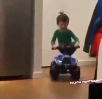 Kids will say “watch me” and then do shit like this
