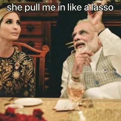 modi kinna down bad ain't he