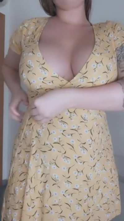 I like to go out with no bra or panties on for easy access
