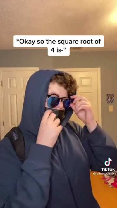 Chad is fashionably late