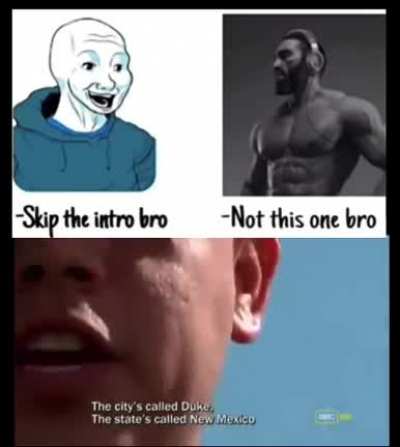 Yeah that intro.