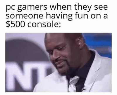 Cries in 4000 dollar pc