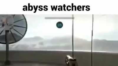 Beta footage testing of Abyss watchers fight
