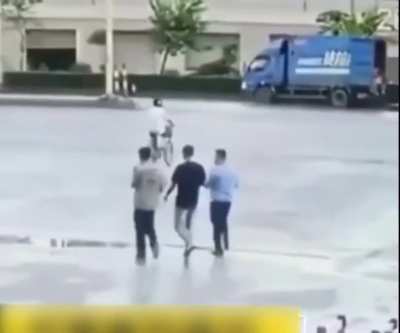 You thought he was going to get hurt.