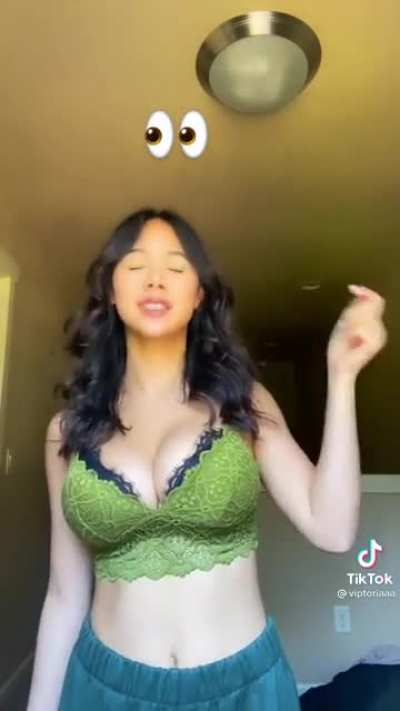 Busty Asian TikTokThot