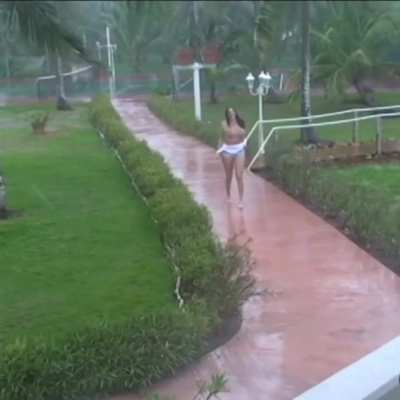 Braving the storm