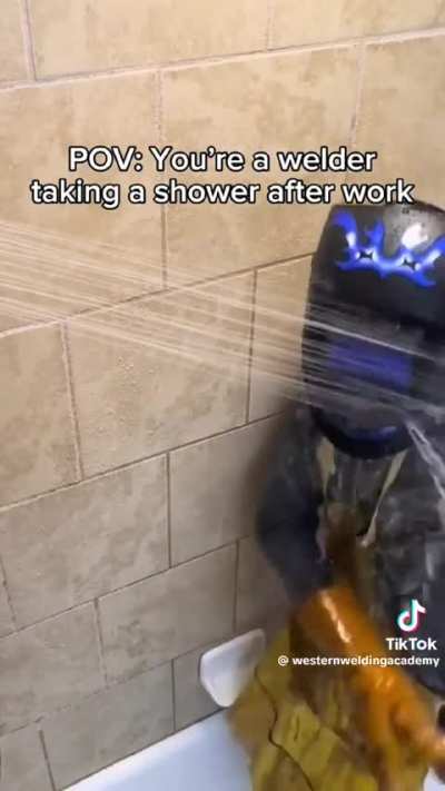 POV welders after work